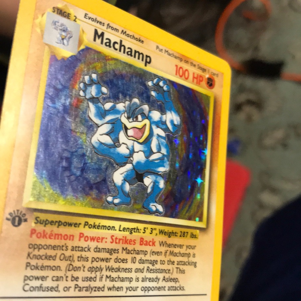 1eD Wotc base set Machamp